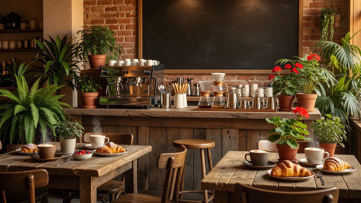 Community-Focused Cafe Serving Breakfast & Specialty Coffee