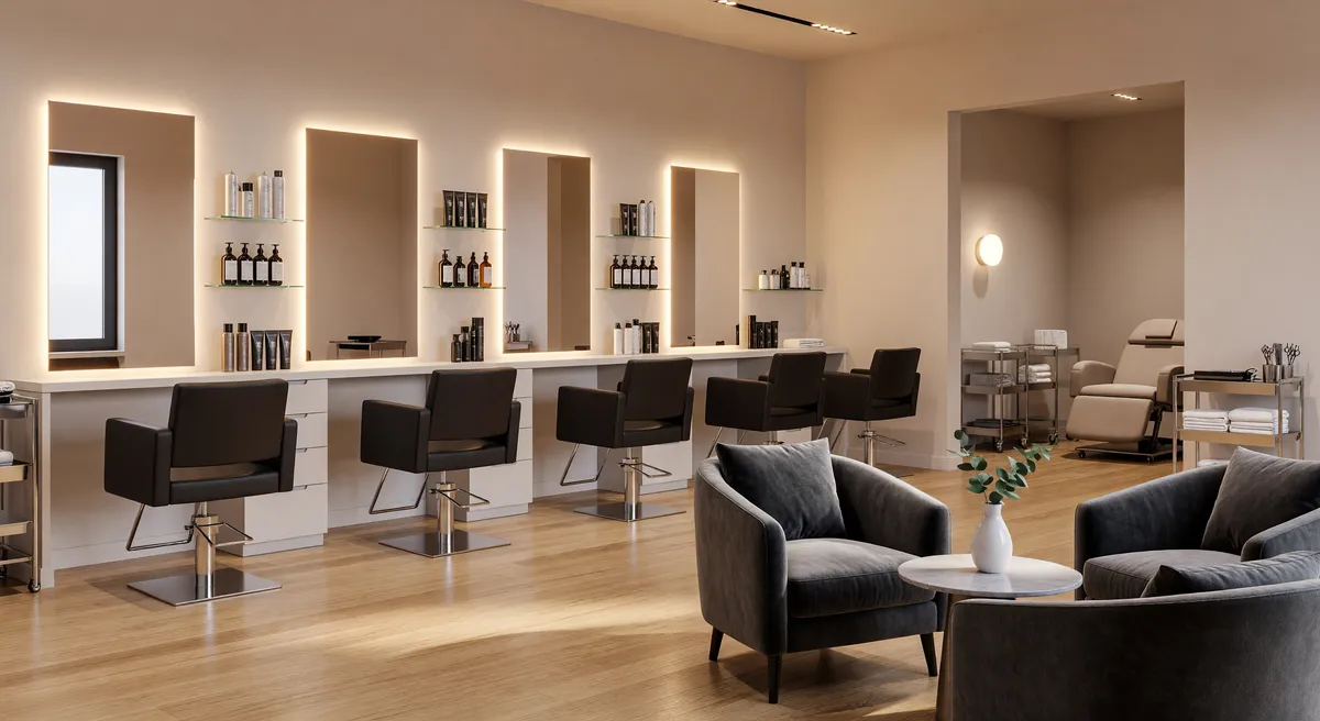 Thriving Hair Salon in Busy Mall Location