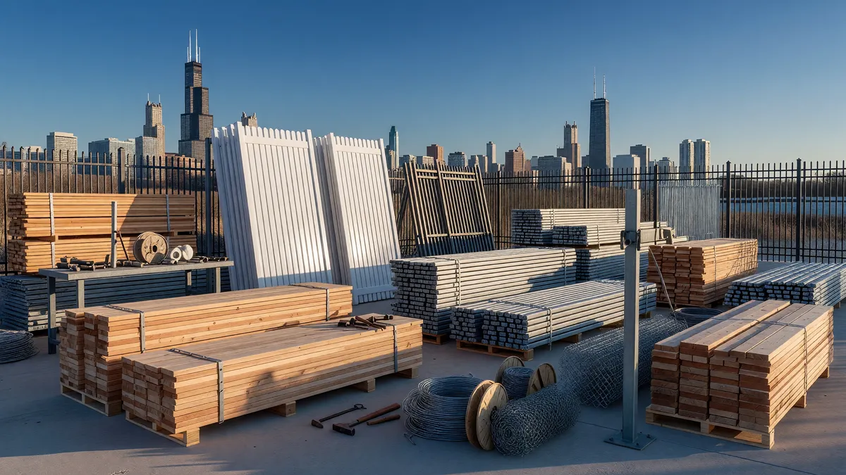 10yr Chicago Leader in Fencing Services - Commercial-Residential