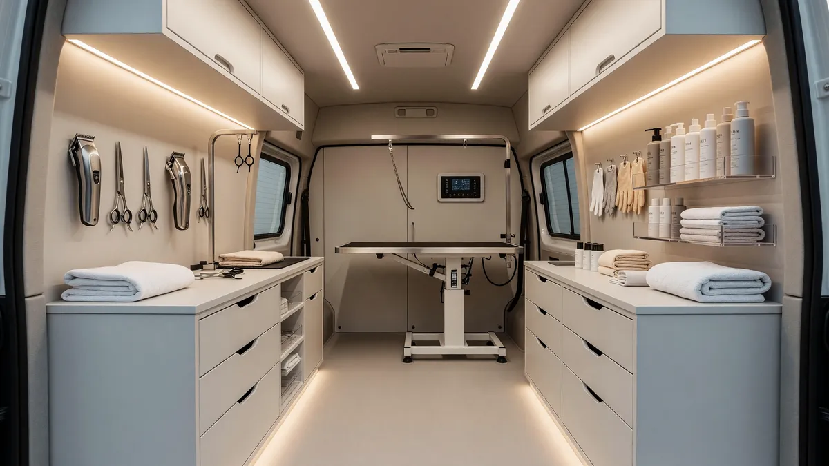 Profitable Mobile Pet Grooming Venture
