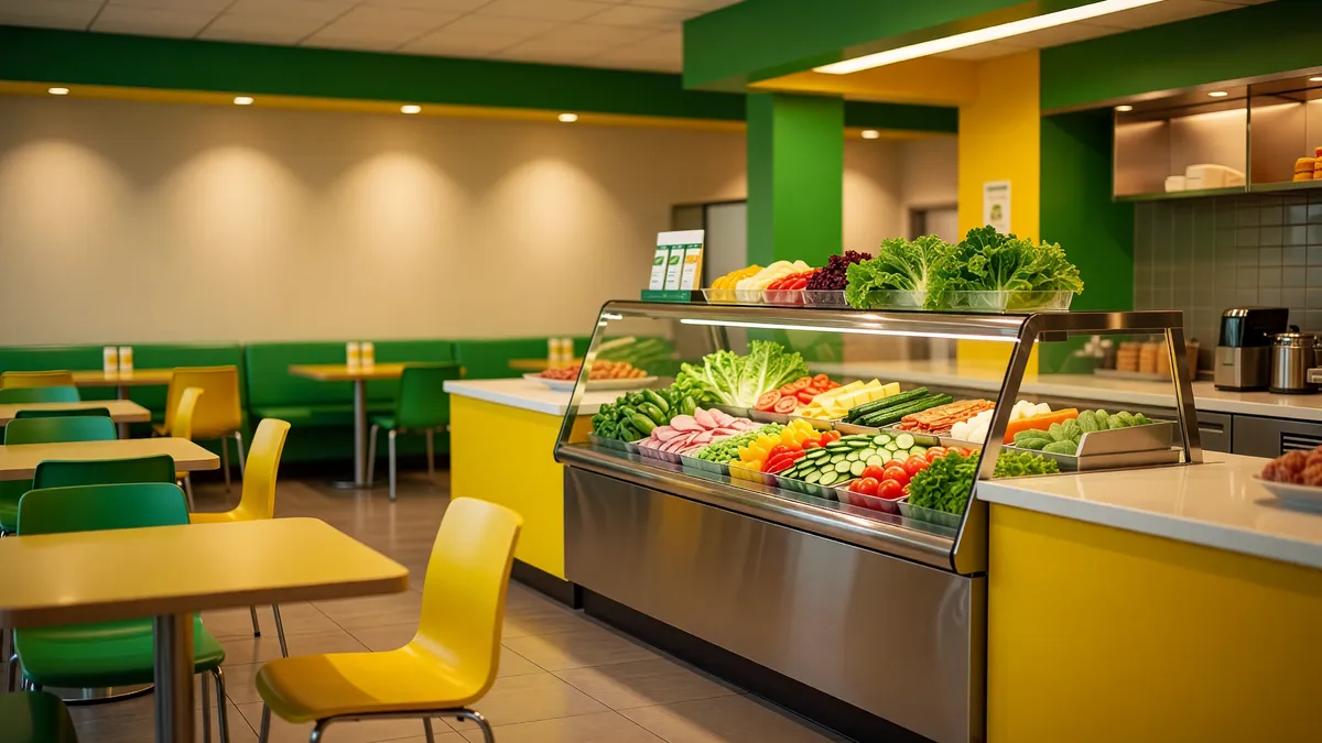 SG 11801 Ohio Columbus Subway Restaurants Package