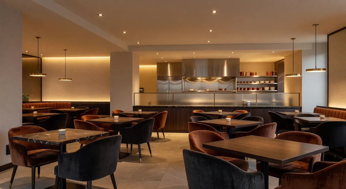 Location- location- location full-service restaurant   