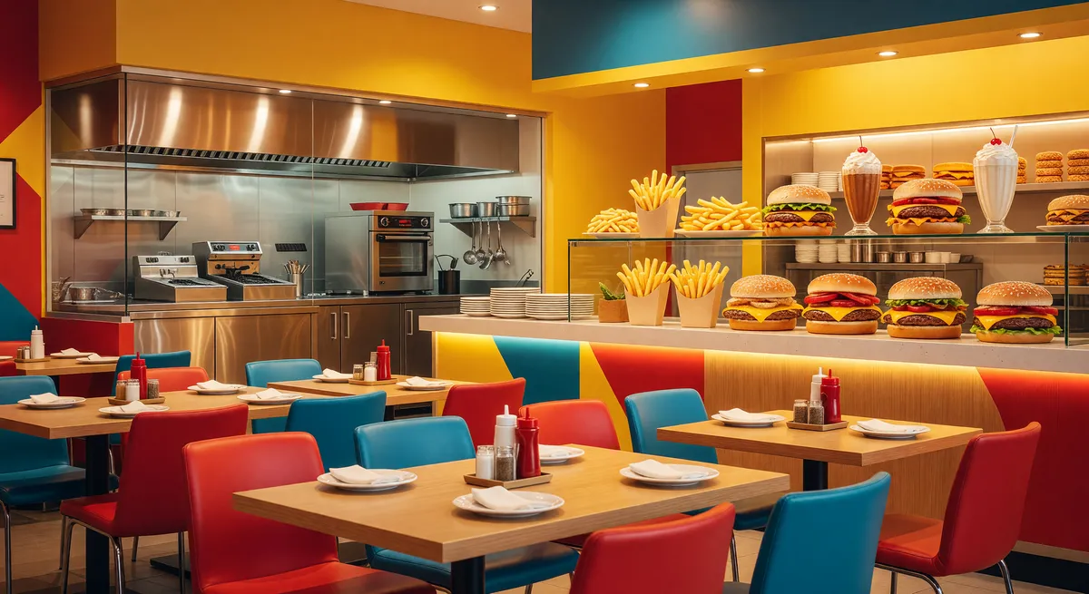 SG 11103 Florida Orlando Eustis Fast Food Restaurant