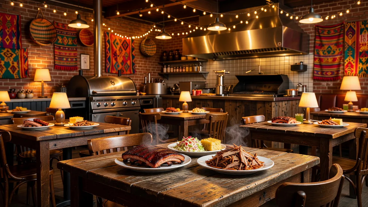 Charming BBQ Restaurant in Grafton