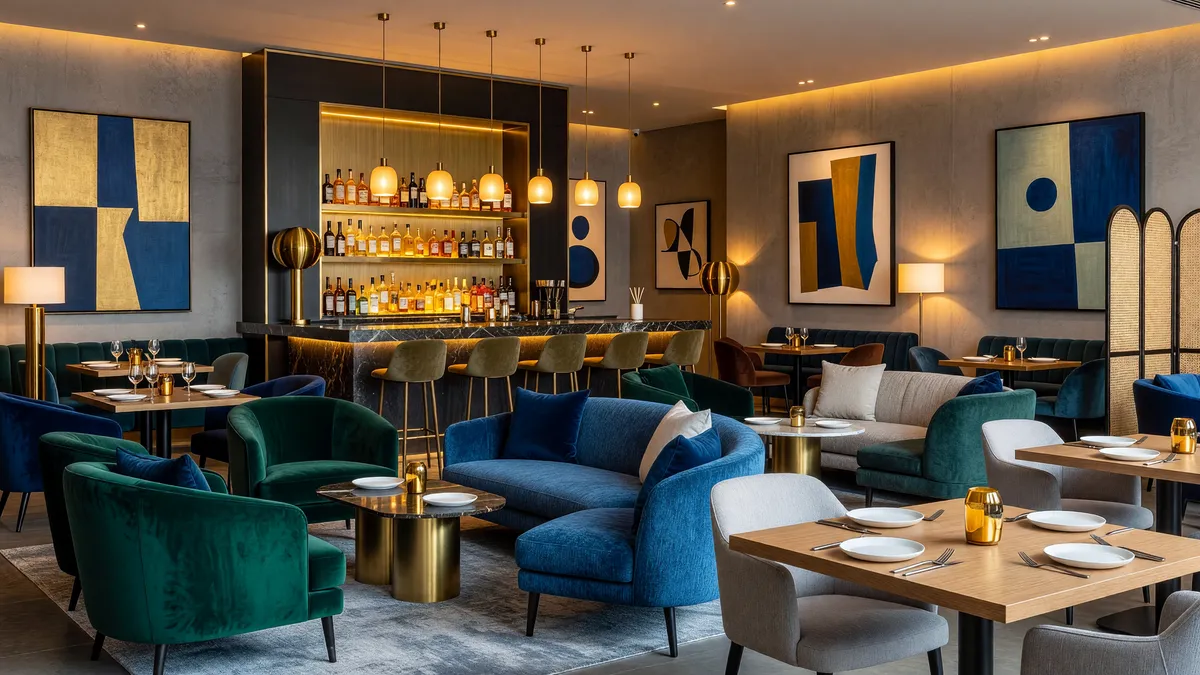 Vibrant Dual-Concept Dining and Lounge with Financing Options