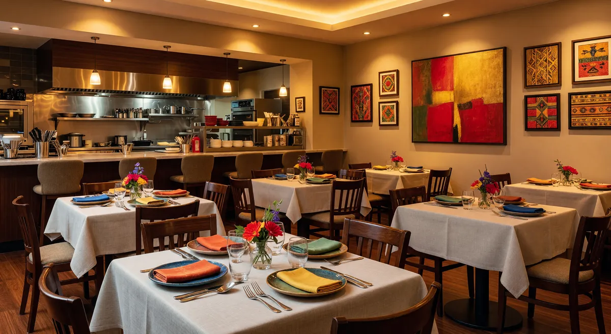 Thriving Restaurant with Vibrant Atmosphere in Denver Neighborhood