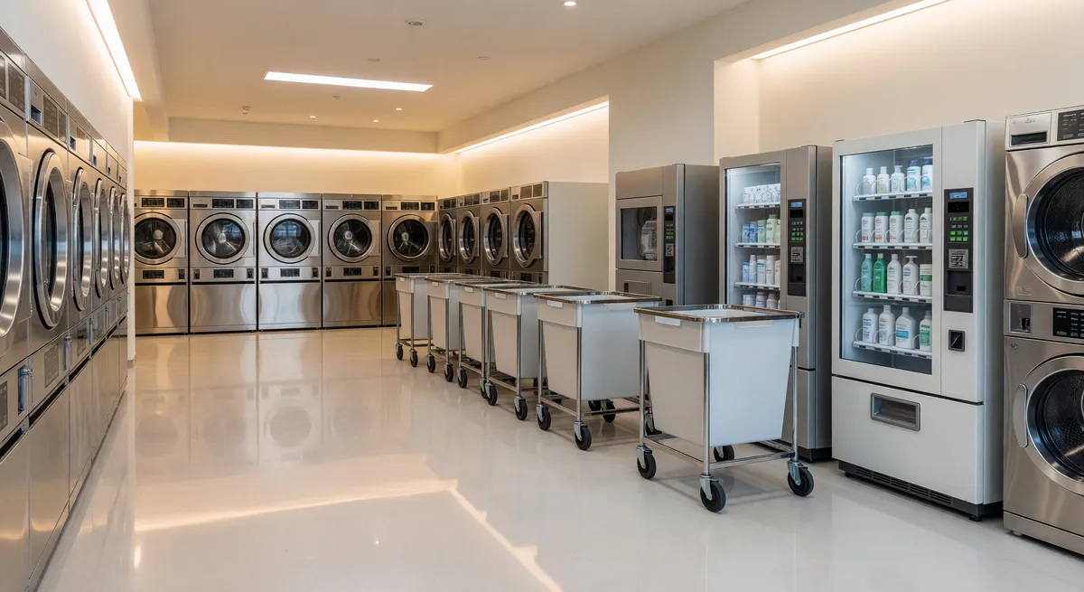 Profitable Coin-Operated Laundry with Ample Parking