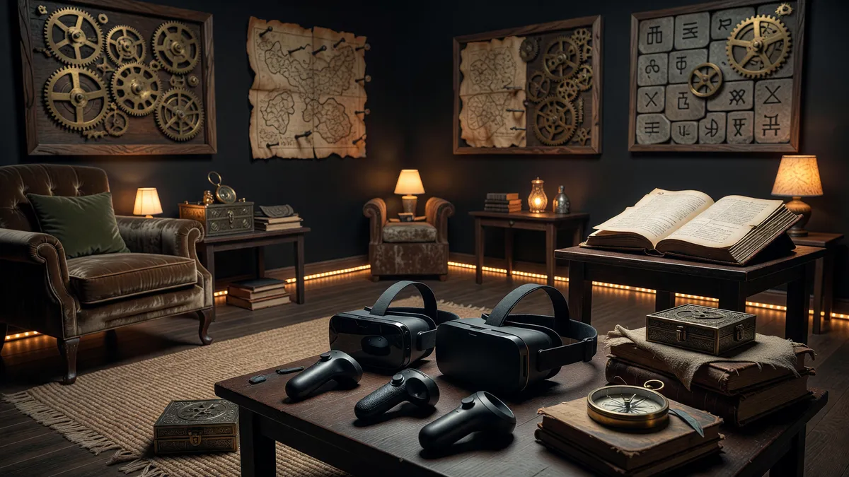 Entertainment Business with Escape Rooms & VR Center