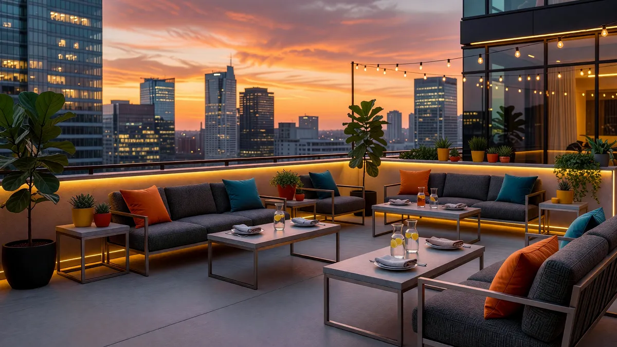 Trendy Bar and Tavern with Rooftop Deck