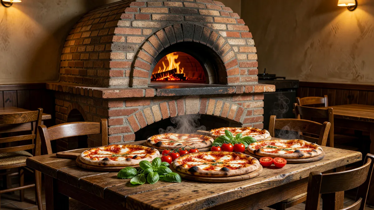 Wood-Fired Pizza Restaurant