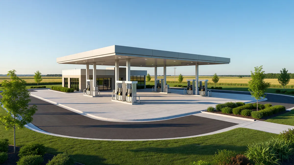 SG 11569 Ohio Upper Sandusky Unbranded Gas Station and Drive Thru