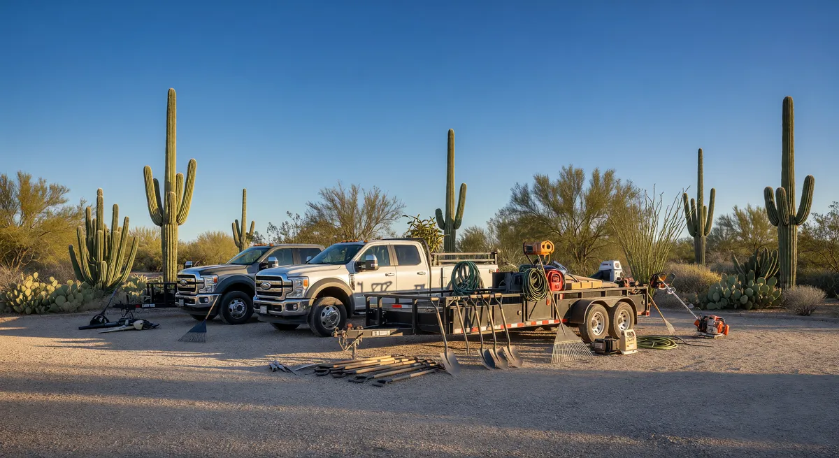 Profitable Landscaping Company with Service Contracts in Southern Arizona