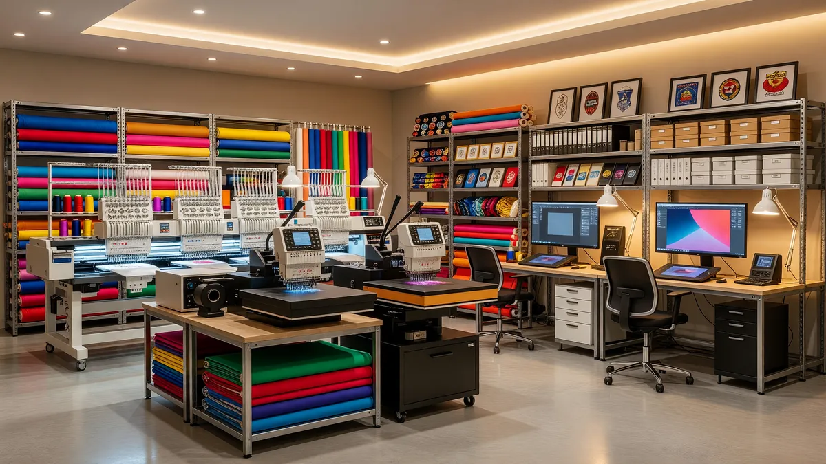 Long standing embroidery business - Listing #SA11920