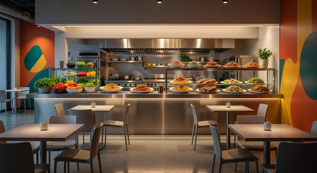 Counter Service Food Chain, established in 2015 in California
