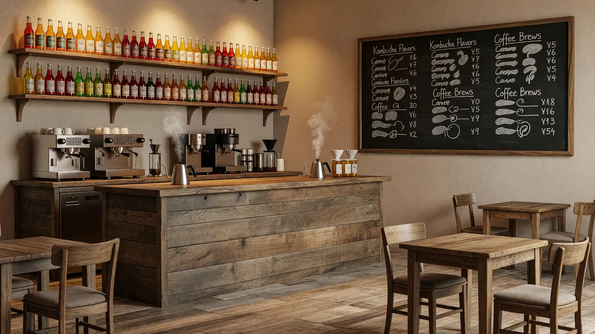Turnkey Boston Subscription Coffee and Kombucha Business