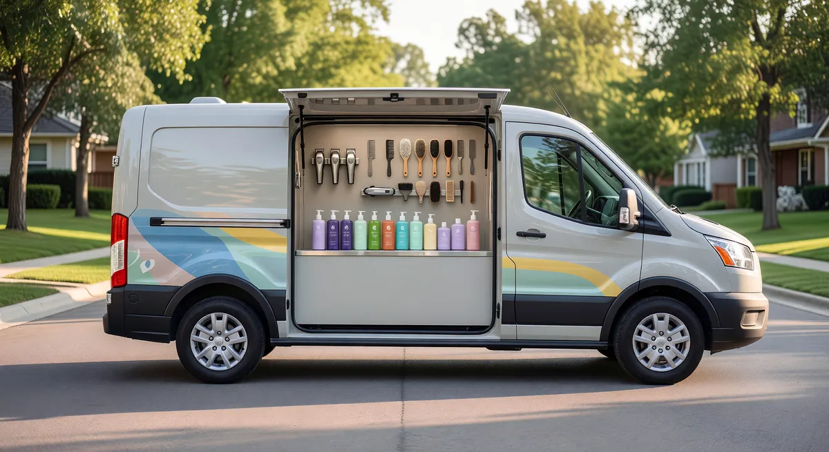 On-the-Go Pet Pampering Service