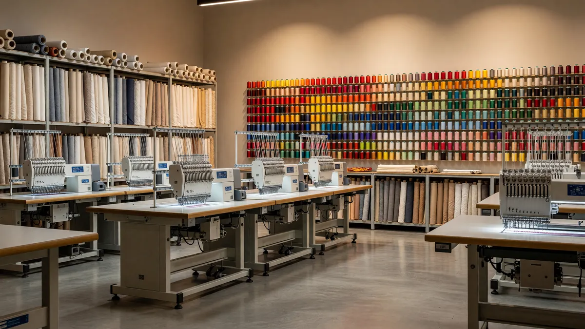Long-Standing Embroidery Business Available in Dallas
