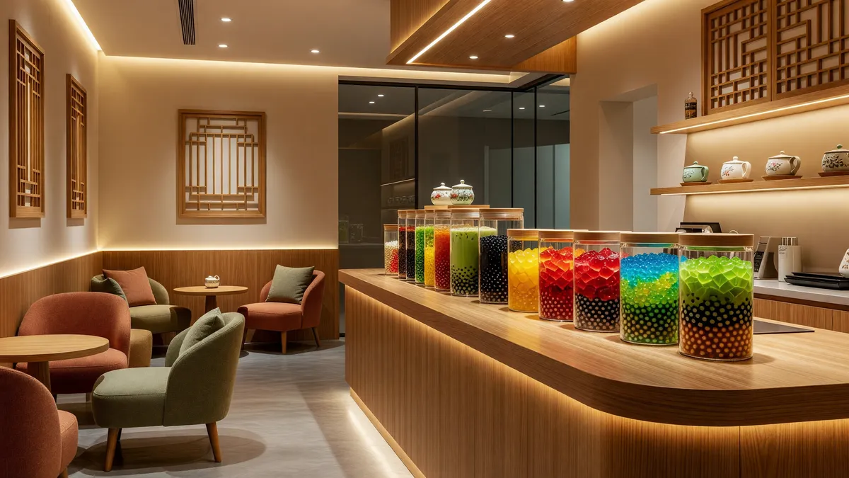 Turnkey bubble tea store with a drive-through window| Porter County, IN (BH9060)