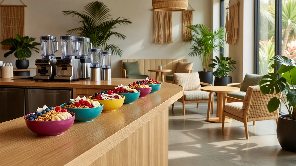 Vibrant Acai Bowl Franchise in Nassau County