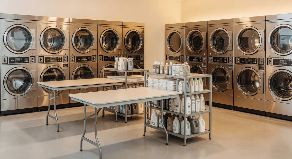 Thriving Laundromat Business with Real Estate in New Hampshire College Town