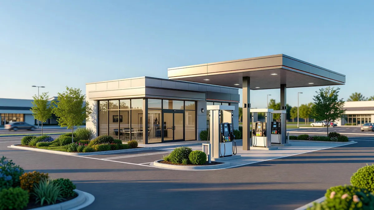SG 11543 Iowa Davenport Branded Gas Station C Store with Real Estate