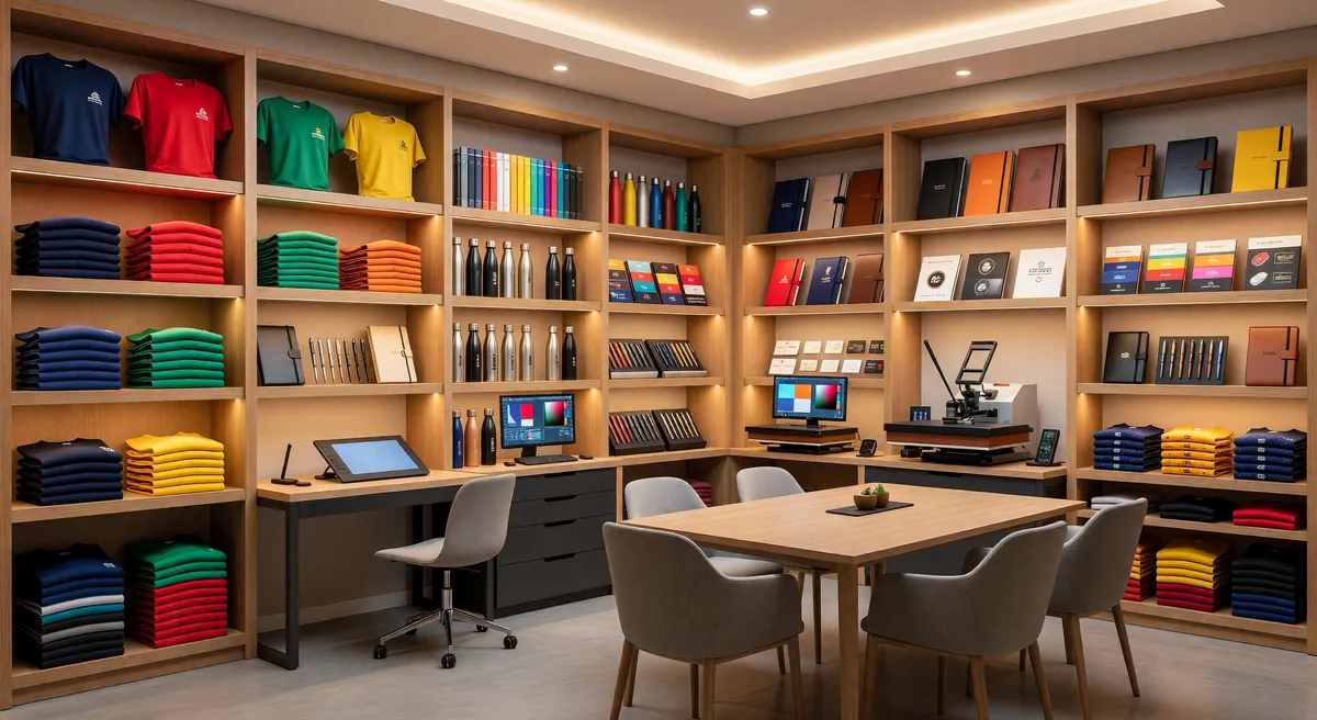 Custom Branding & Promotional Products Provider with Real Estate Available