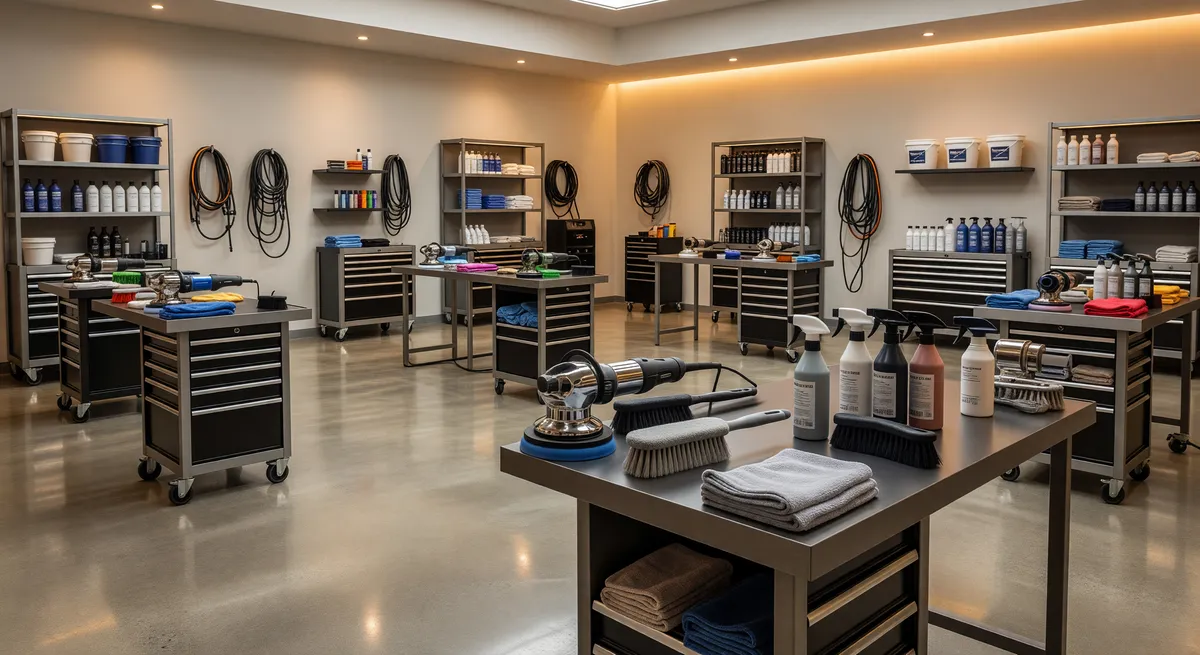 Auto Detailing Business in Prime Location with Seller Financing Available