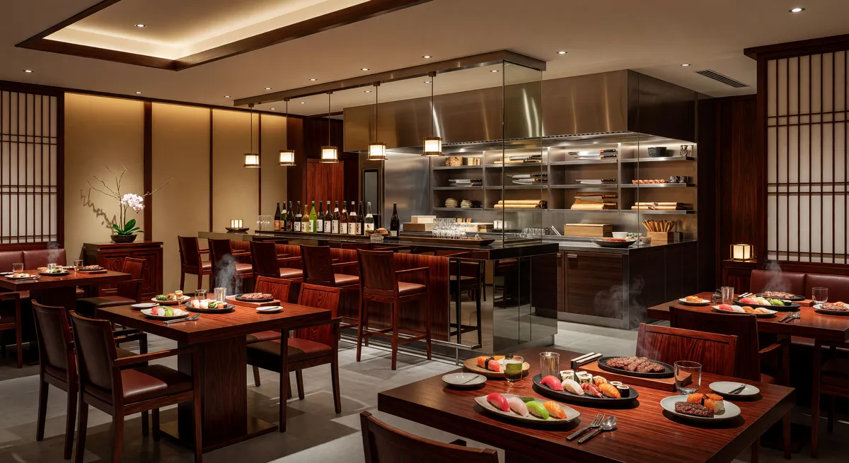 Thriving Sushi and Steakhouse Restaurant with $2,959,419 Gross Sales