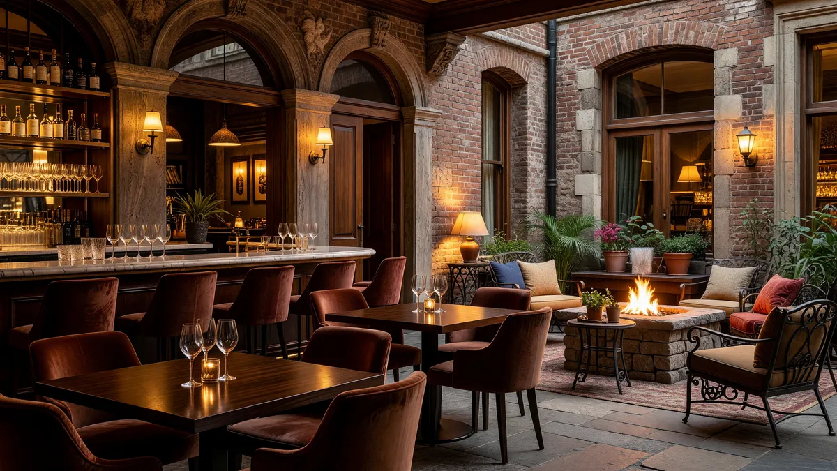 Prime Restaurant Space with Outdoor Patio for Lease