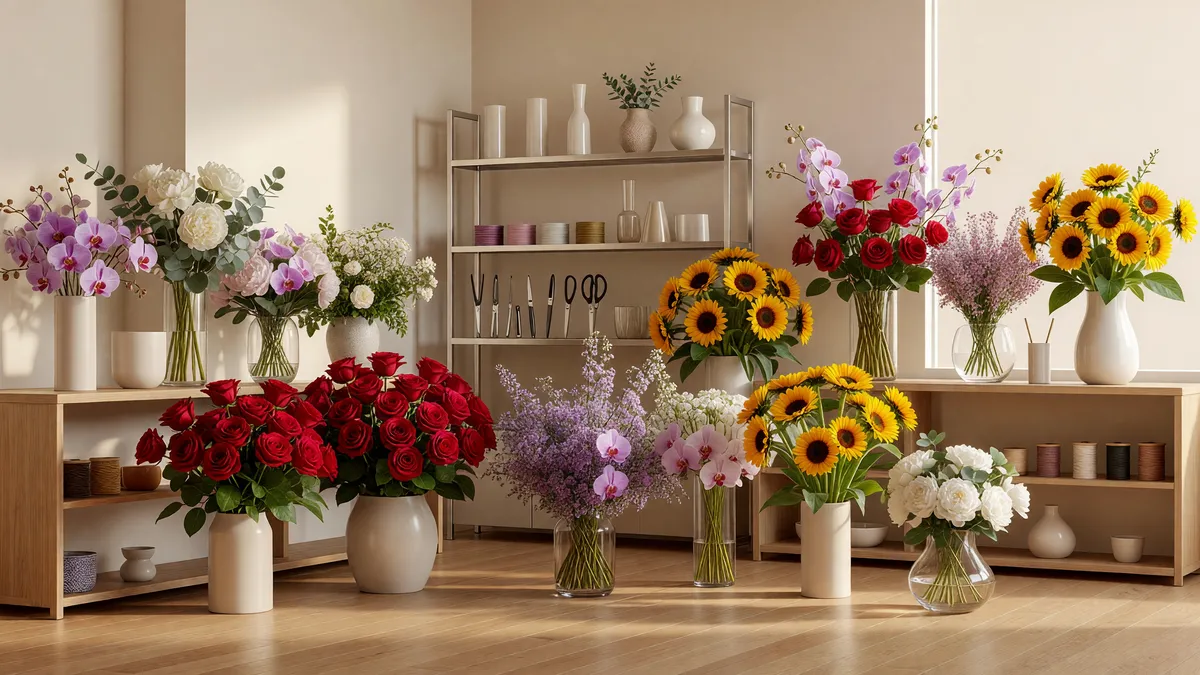 Thriving Floral Design Studio with Established Reputation