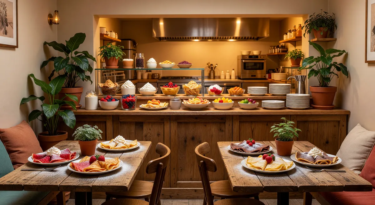 Established Café and Crêperie Business Available in Cranston, Rhode Island