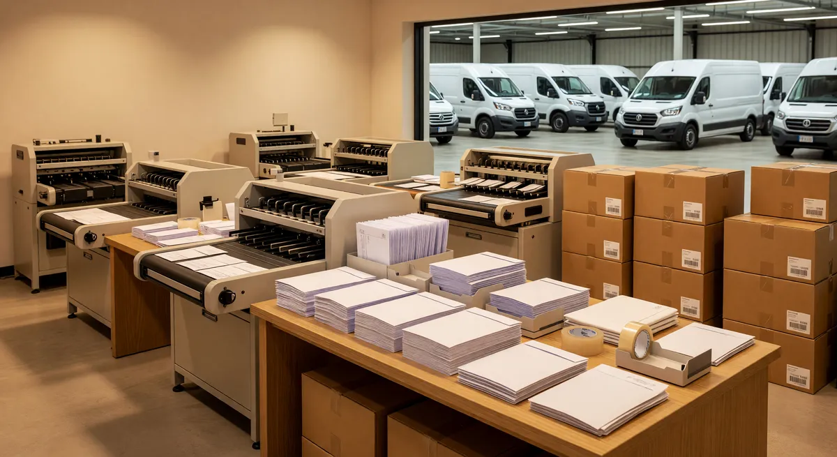 Established Direct Mail Service Business with Vehicles Included