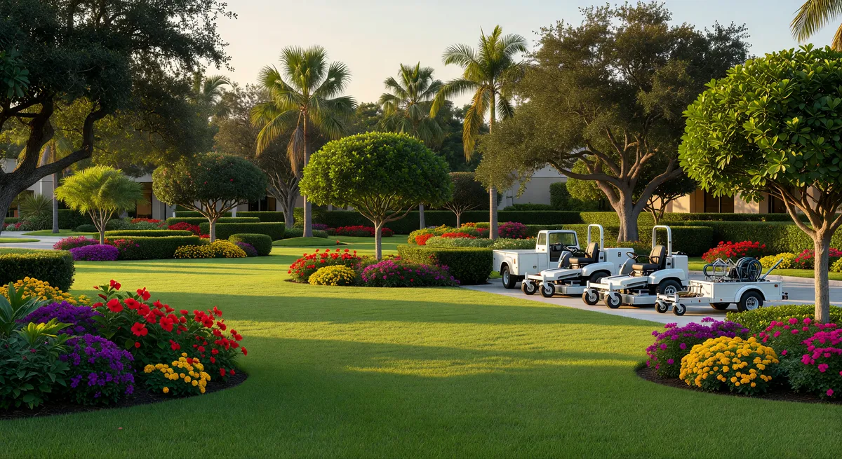 Commercial Landscaping, Tree Trimming, and Pest Control Business