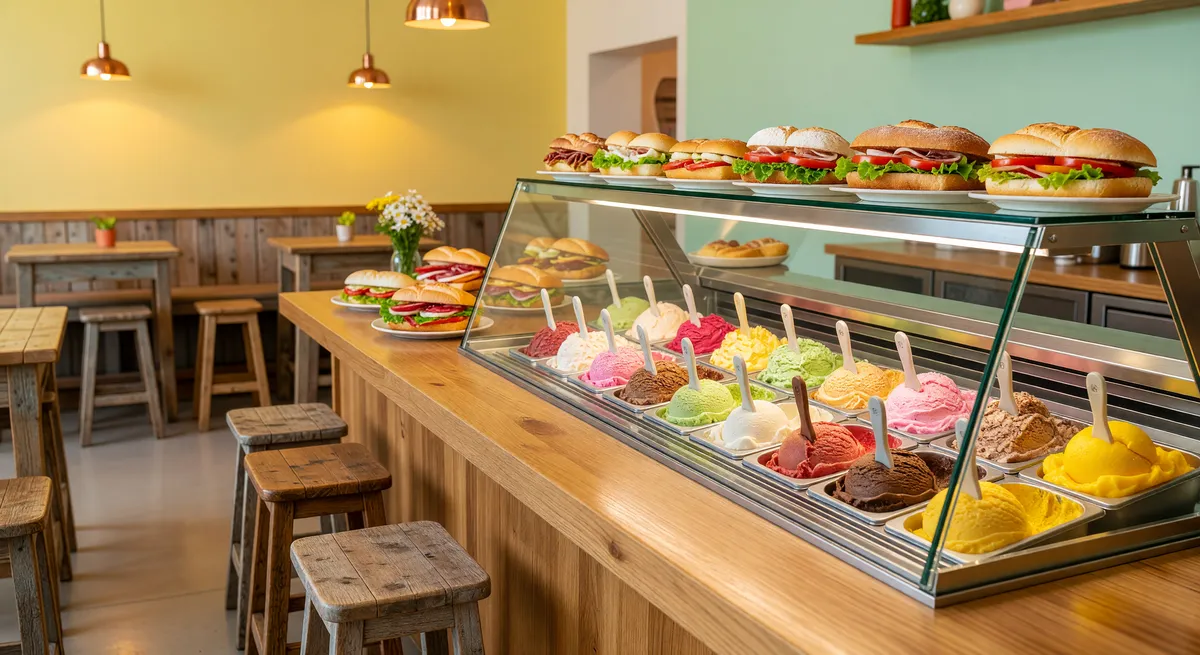 Profitable Sandwich & Ice Cream Shop for Sale