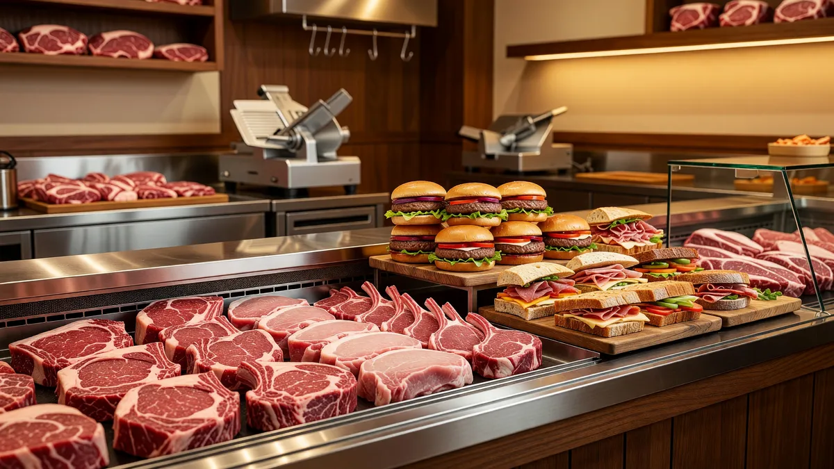 Thriving Butcher Shop & Restaurant in Prime Retail Location