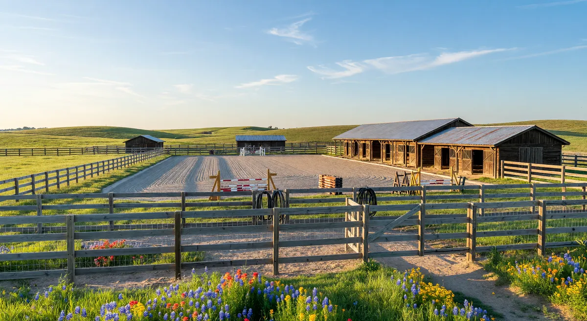 Profitable Equestrian Center on 5.5-Acre Property in Greater Houston Area
