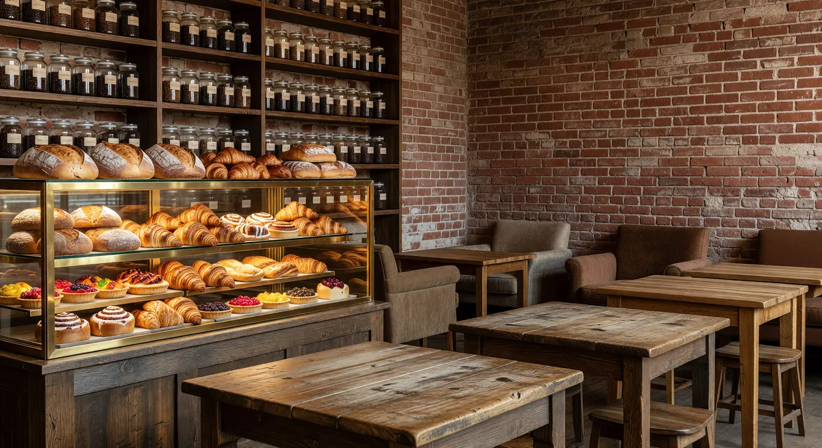 Charming Artisan Bakery & Café in High-Traffic Area