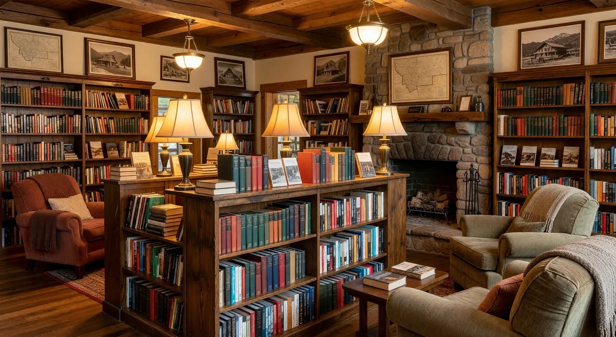 Profitable Independent Bookstore for Sale in Montana Resort Community