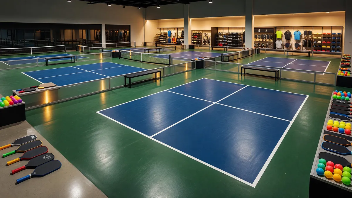 Turnkey Indoor Pickleball Business for Sale