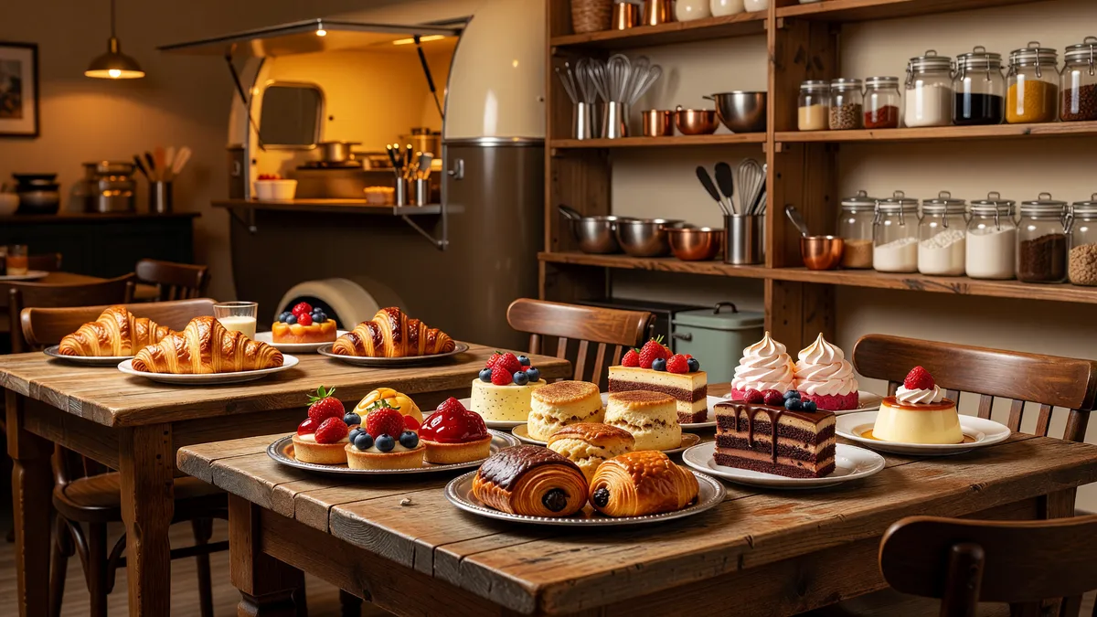Family-Owned Dessert Business with Mobile Food Service