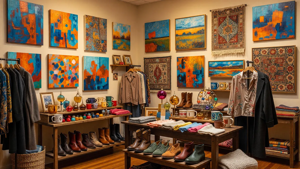 Unique Consignment Store Offering Local Art
