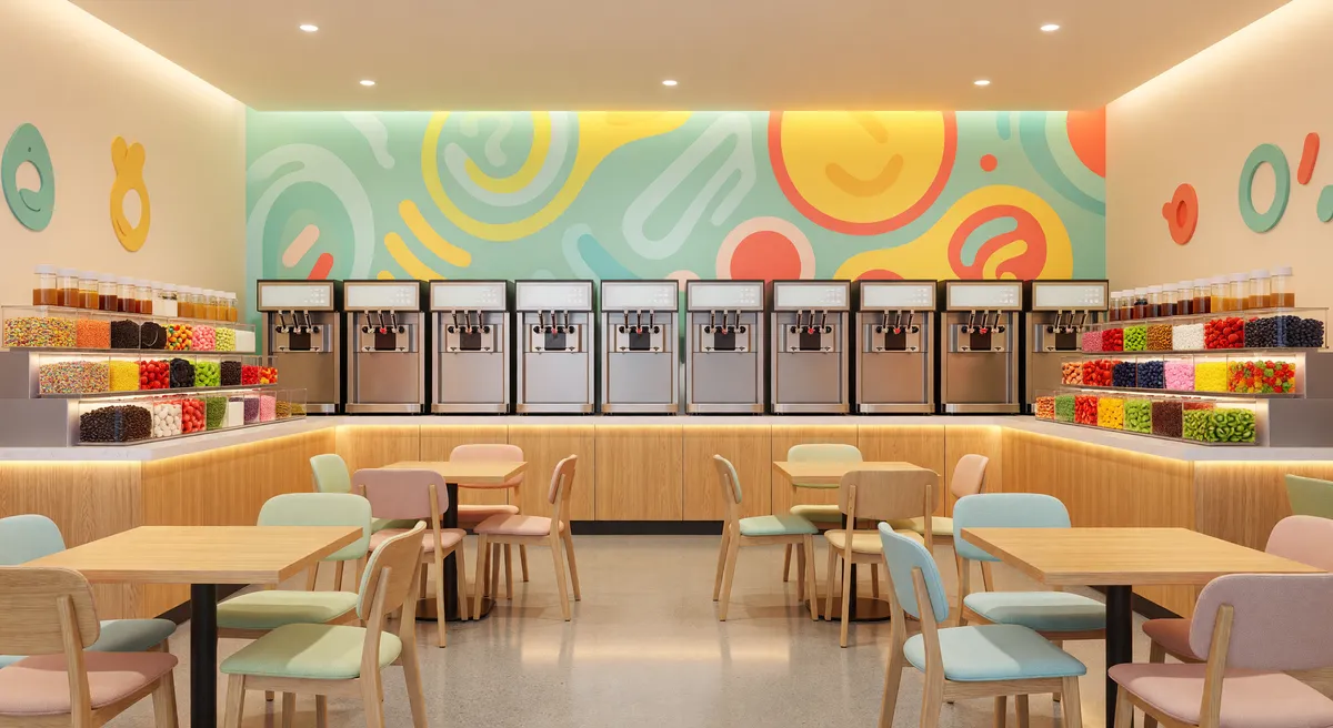 Profitable Frozen Yogurt Franchise Business with Prime Location