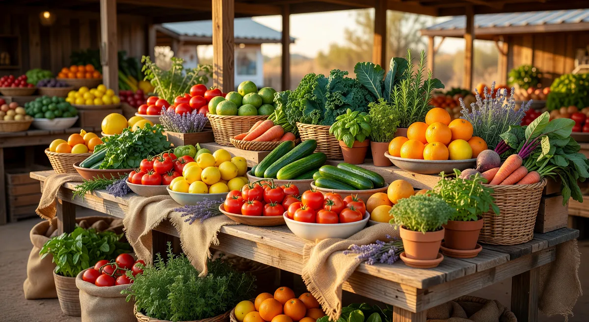 Profitable Seasonal Food Business with Farmers Market Presence