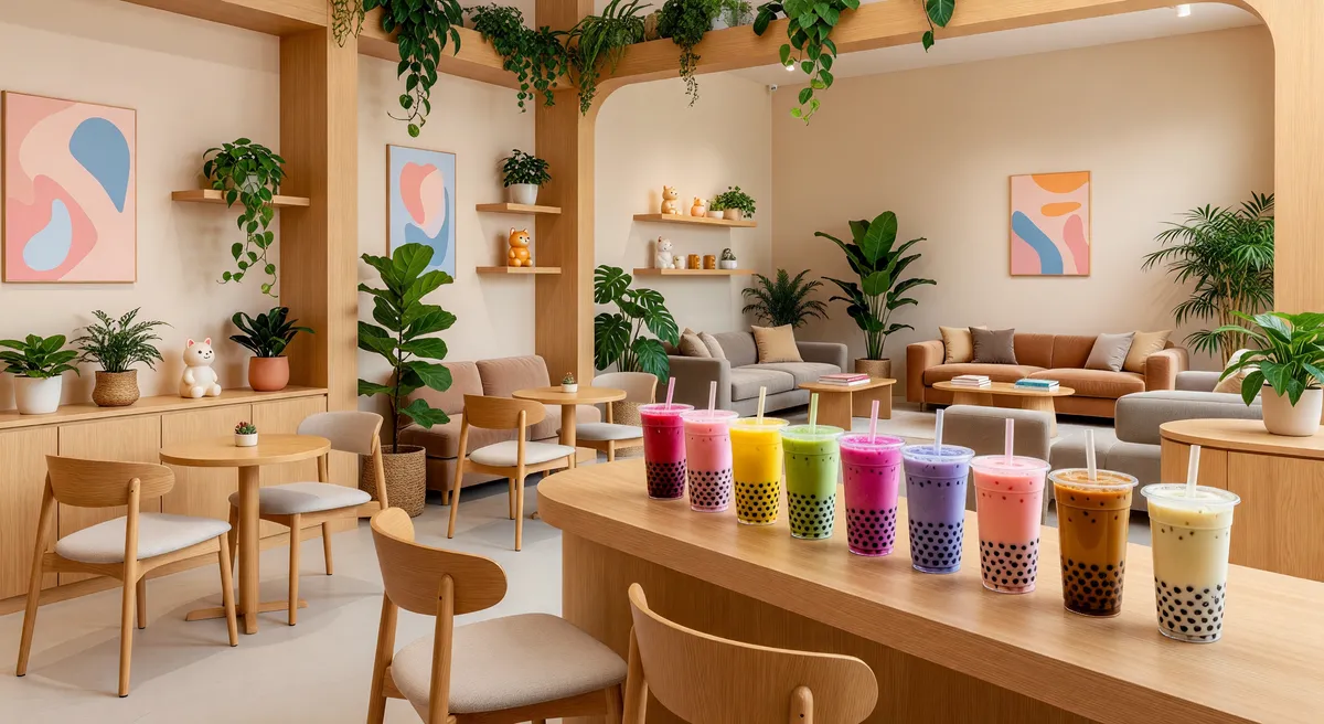 Thriving Bubble Tea Cafe Business in Smyrna