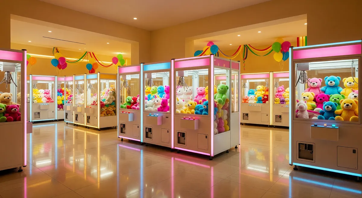 Family-Friendly Claw Machine Arcade Business in Central Las Vegas