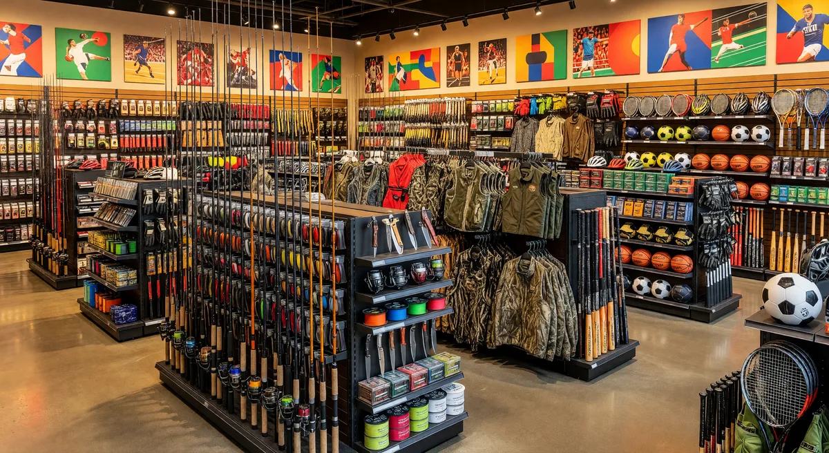 Thriving Sporting Goods Store in Dallas