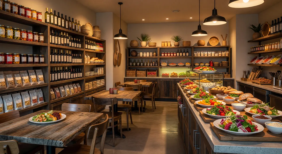 14 Years Established Gourmet Retail + Small-Plate Eatery 
