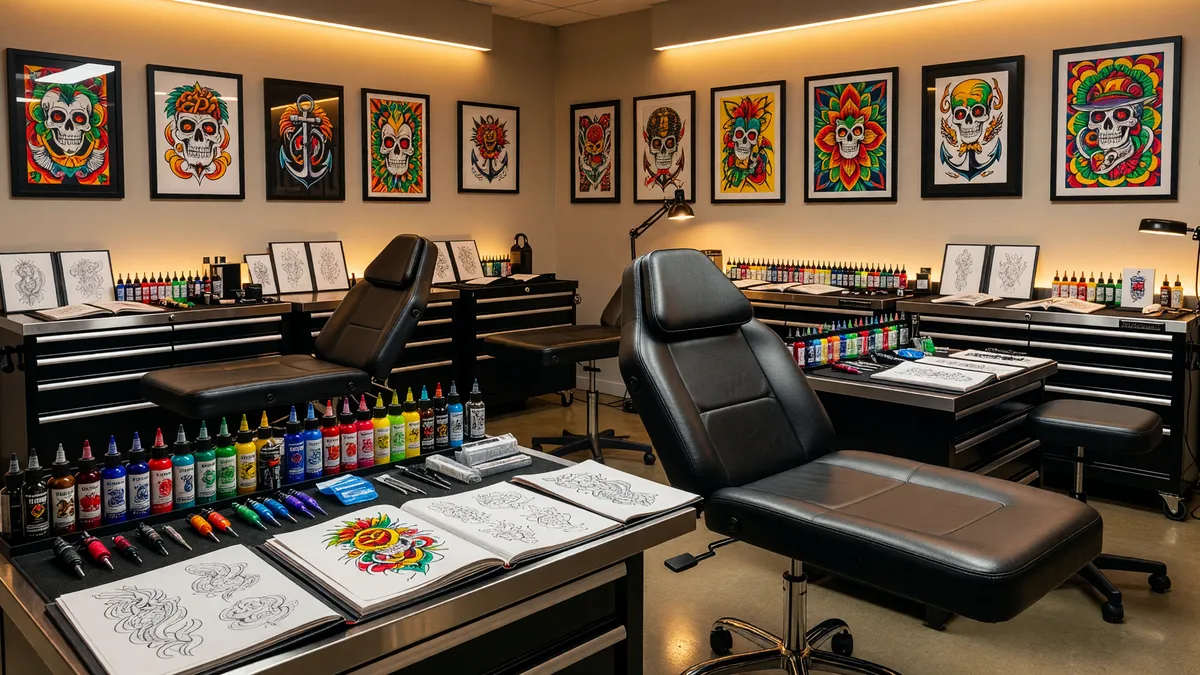 Established Tattoo & Piercing Studio for Sale