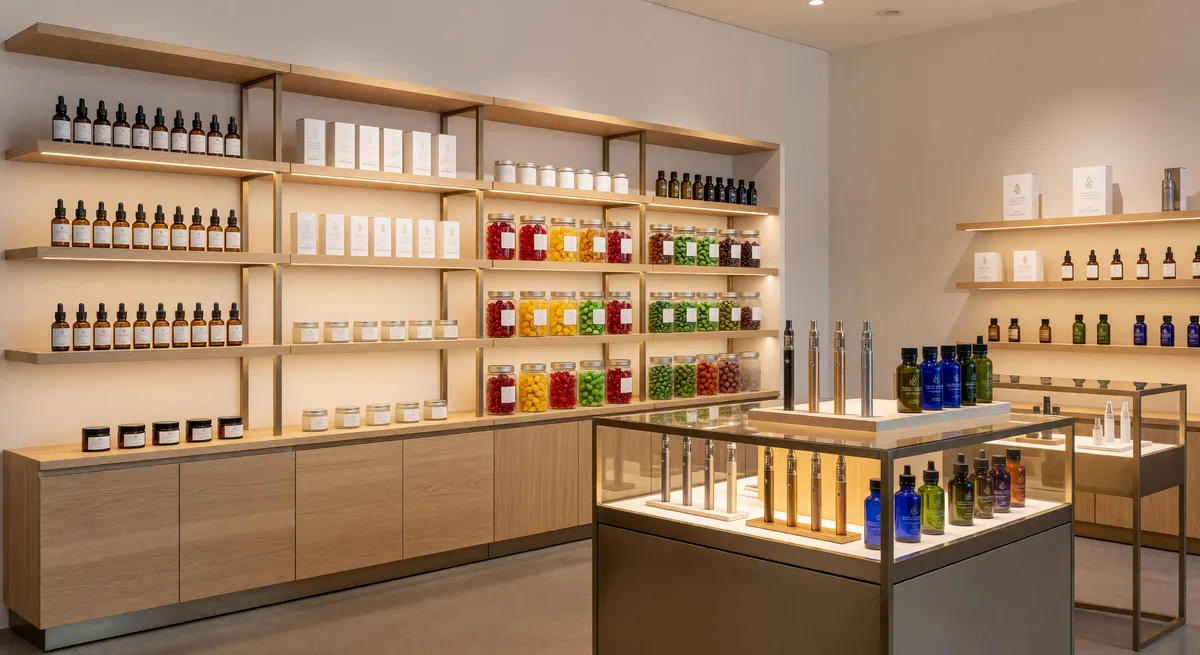 Modern Hemp & THC Retail Store in Boca Raton