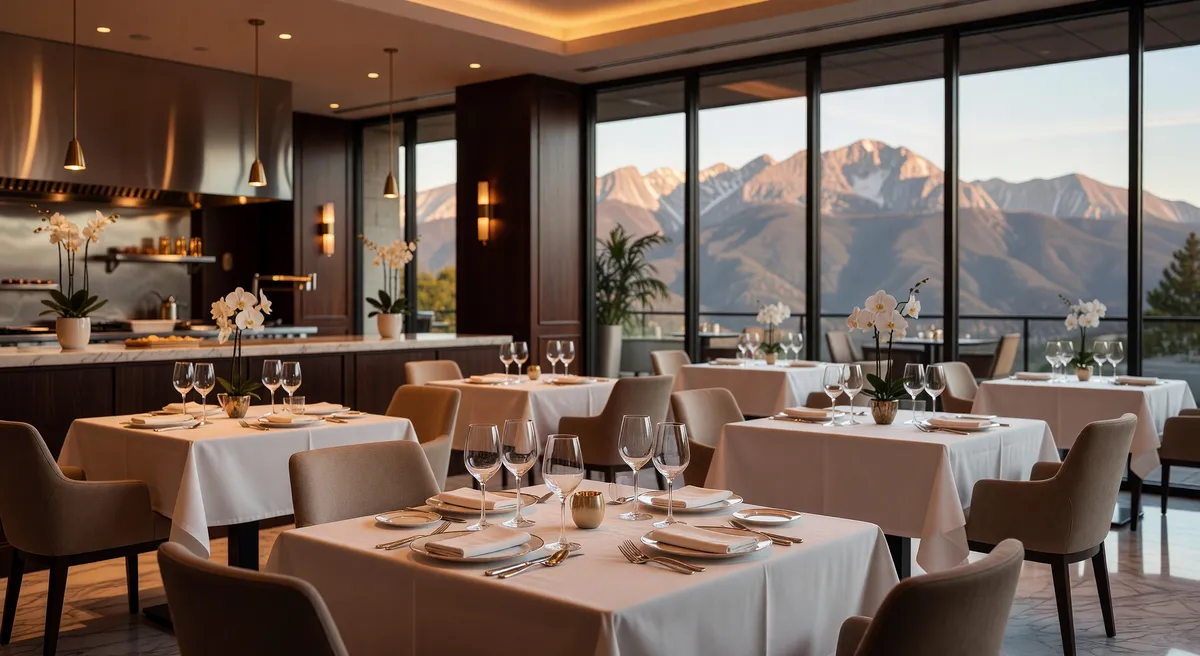 Upscale Fine Dining Restaurant with Stunning Views in Colorado Springs!